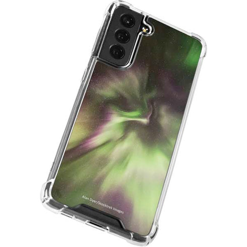 StockTrek Full Sky Aurora Galaxy S22 Clear Case