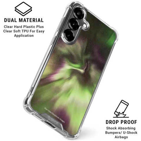 StockTrek Full Sky Aurora Galaxy S26 Clear Case