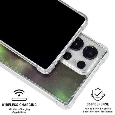 StockTrek Full Sky Aurora Galaxy S26 Ultra Clear Case