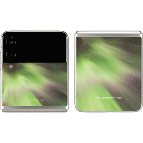 StockTrek Full Sky Aurora Galaxy Z Flip3 5G Skin