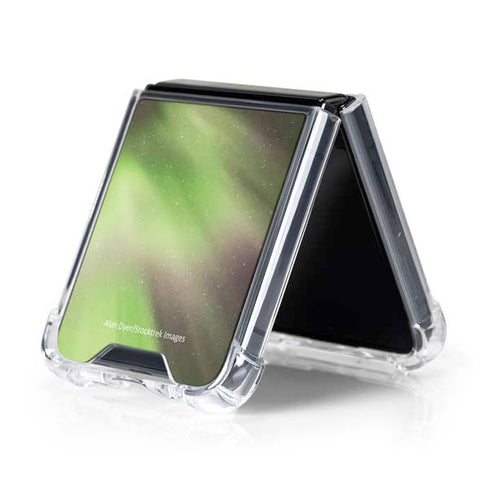 StockTrek Full Sky Aurora Galaxy Z Flip5 5G Clear Case