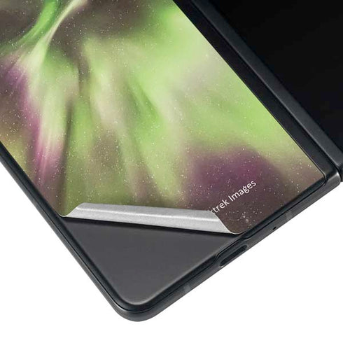 StockTrek Full Sky Aurora Galaxy Z Fold3 5G Skin