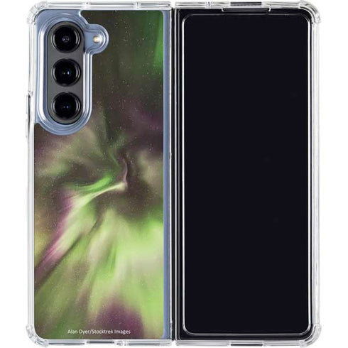 StockTrek Full Sky Aurora Galaxy Z Fold5 5G Clear Case