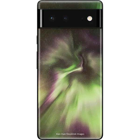 StockTrek Full Sky Aurora Google Pixel 6 Skin