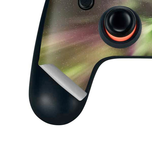 StockTrek Full Sky Aurora Google Stadia Controller Skin