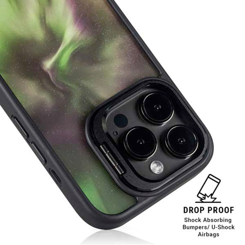 StockTrek Full Sky Aurora iPhone 14 Pro Kickstand Case