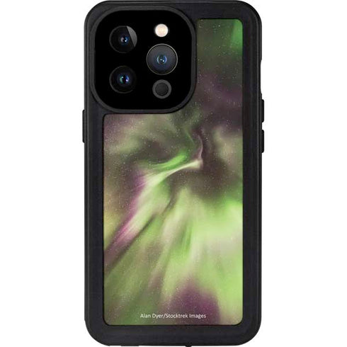 StockTrek Full Sky Aurora iPhone 14 Pro Waterproof Case