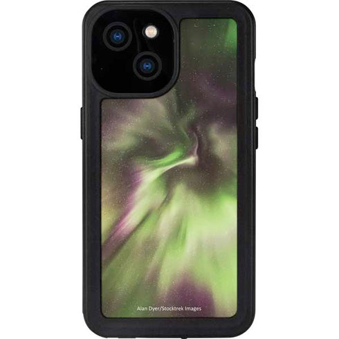 StockTrek Full Sky Aurora iPhone 15 Waterproof Case