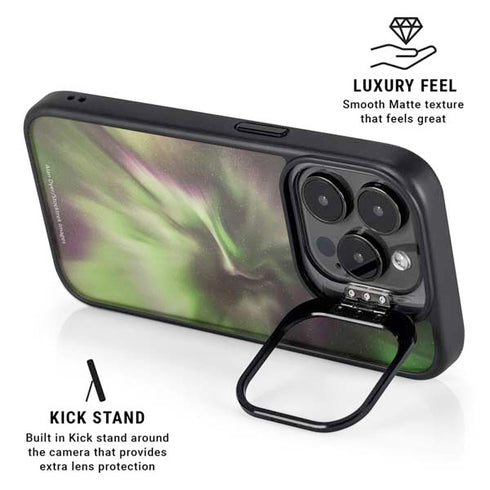 StockTrek Full Sky Aurora iPhone 16 Pro Kickstand Case
