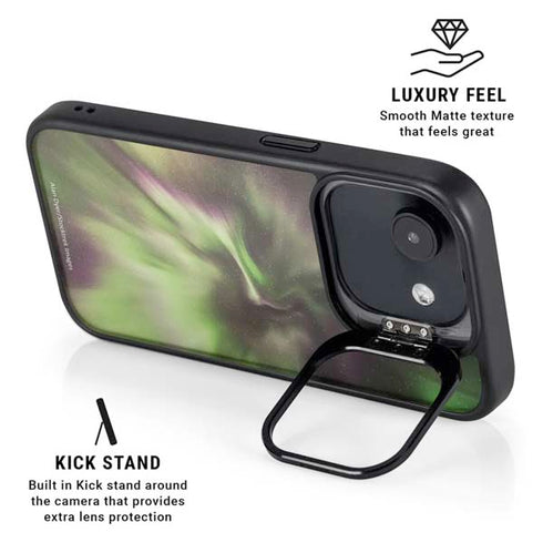 StockTrek Full Sky Aurora iPhone 16e Kickstand Case