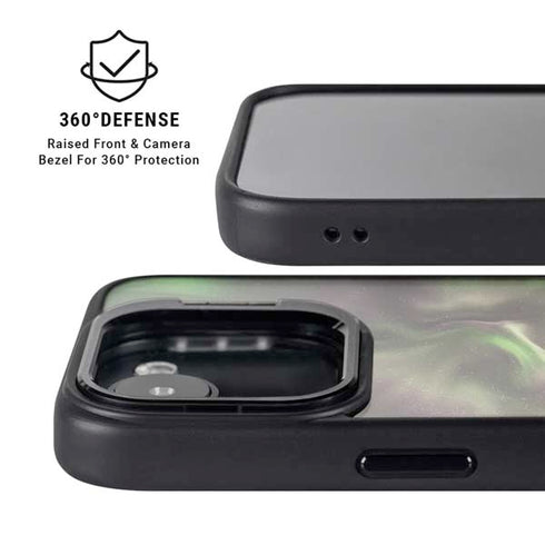 StockTrek Full Sky Aurora iPhone 16e Kickstand Case