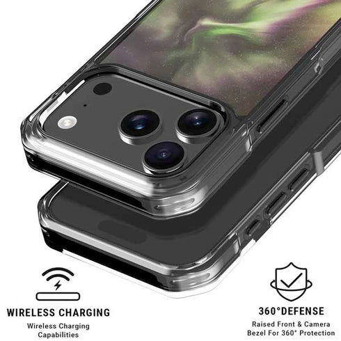 StockTrek Full Sky Aurora iPhone 18 Pro Clear Case