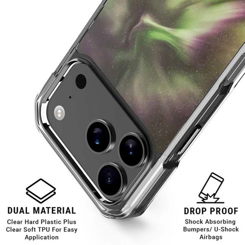 StockTrek Full Sky Aurora iPhone 18 Pro Clear Case
