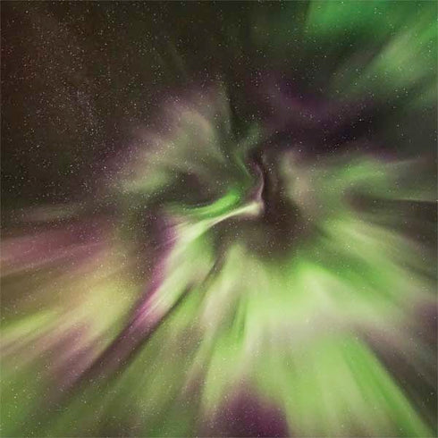 StockTrek Full Sky Aurora MacBook Skins