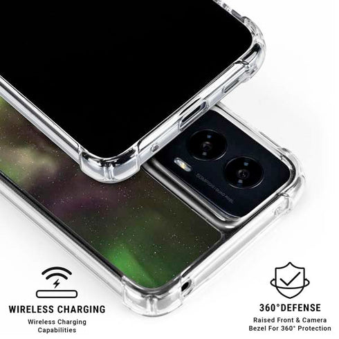 StockTrek Full Sky Aurora Moto G Power 5G (2024) Clear Case