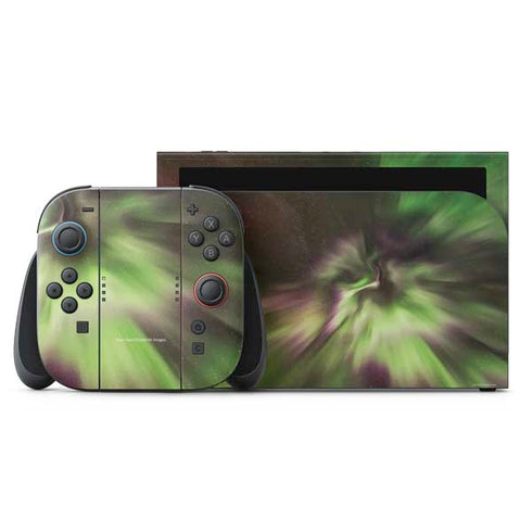 StockTrek Full Sky Aurora Nintendo Switch 2 (2025) with Joy-Con Skin