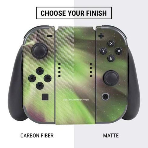 StockTrek Full Sky Aurora Nintendo Switch Bundle Skin