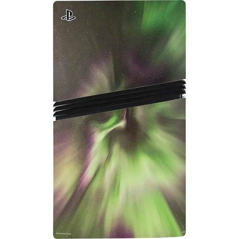StockTrek Full Sky Aurora PS5 Pro Console Skin