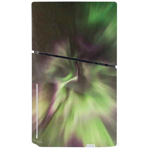 StockTrek Full Sky Aurora PS5 Slim Disk Bundle Skin