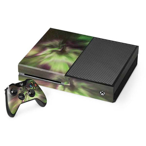 StockTrek Full Sky Aurora Xbox One Console and Controller Bundle Skin