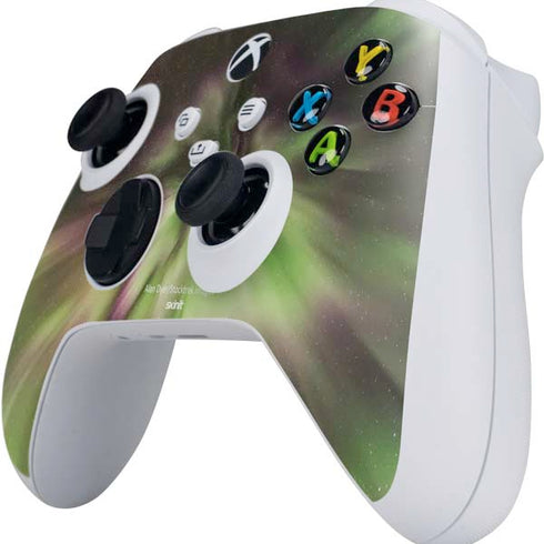 StockTrek Full Sky Aurora Xbox Series S Controller Skin