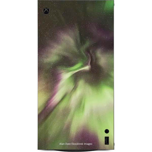 StockTrek Full Sky Aurora XBox Series X Digital Edition Console Skin