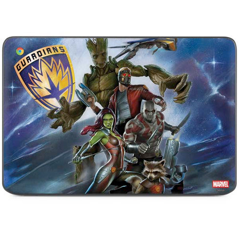 Marvel Guardians of the Galaxy Galactic Mission HP Chromebook Skin