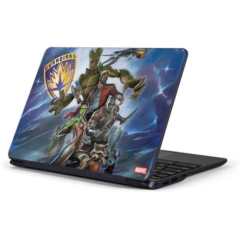 Marvel Guardians of the Galaxy Galactic Mission Samsung Chromebook Skin