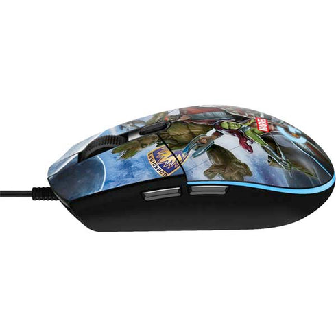 Marvel Guardians of the Galaxy Galactic Mission G203 Prodigy RGB Wired Gaming Mouse Skin