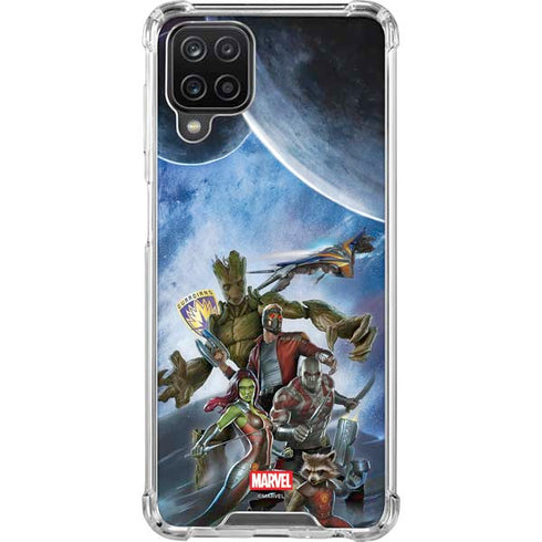 Marvel Guardians of the Galaxy Galactic Mission Galaxy A12 Clear Case