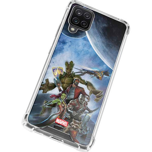 Marvel Guardians of the Galaxy Galactic Mission Galaxy A12 Clear Case