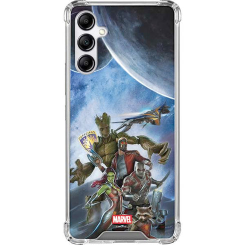 Marvel Guardians of the Galaxy Galactic Mission Galaxy A14 5G Clear Case