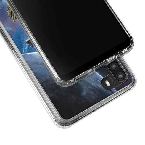Marvel Guardians of the Galaxy Galactic Mission Galaxy A21 Clear Case