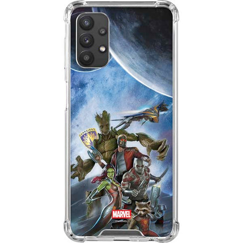 Marvel Guardians of the Galaxy Galactic Mission Galaxy A32 5G Clear Case