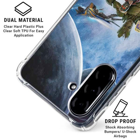 Marvel Guardians of the Galaxy Galactic Mission Galaxy A36 5G Clear Case