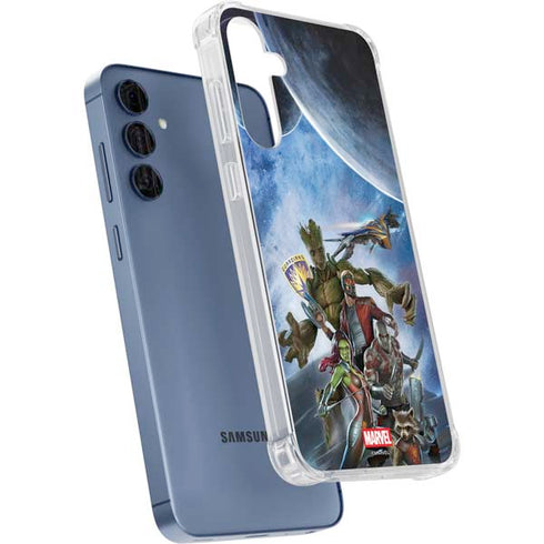 Marvel Guardians of the Galaxy Galactic Mission Galaxy A55 5G Clear Case