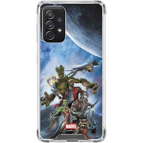 Marvel Guardians of the Galaxy Galactic Mission Galaxy A72 5G Clear Case
