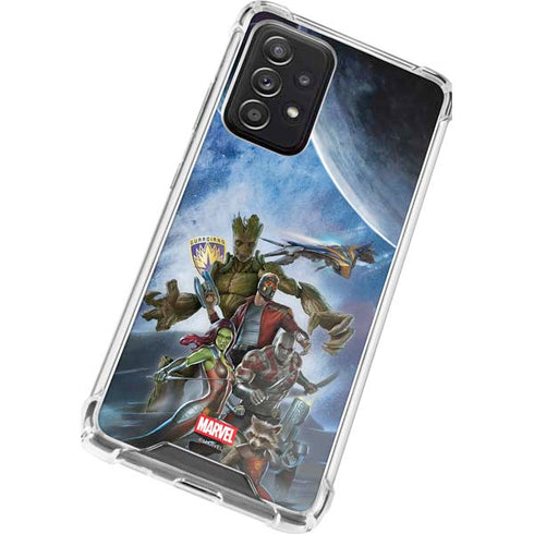 Marvel Guardians of the Galaxy Galactic Mission Galaxy A72 5G Clear Case