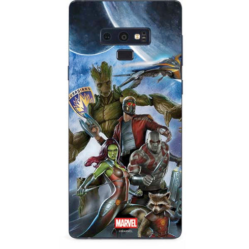 Marvel Guardians of the Galaxy Galactic Mission Galaxy Note 9 Skin