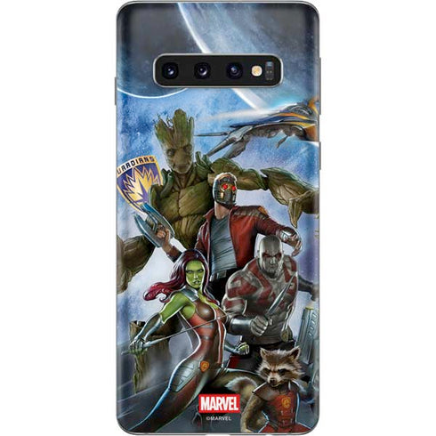 Marvel Guardians of the Galaxy Galactic Mission Galaxy S10 Skin