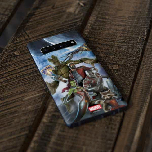 Marvel Guardians of the Galaxy Galactic Mission Galaxy S10 Skin