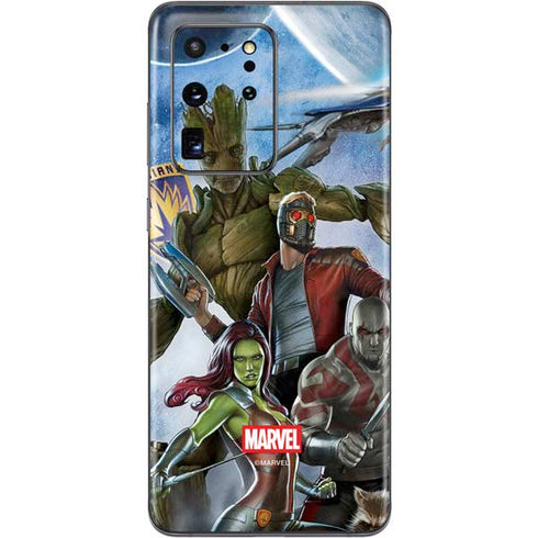 Marvel Guardians of the Galaxy Galactic Mission Galaxy S20 Ultra 5G Skin