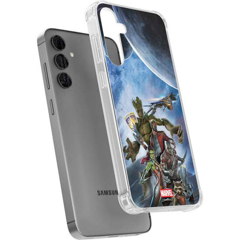 Marvel Guardians of the Galaxy Galactic Mission Galaxy S24 Plus Clear Case