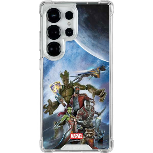 Marvel Guardians of the Galaxy Galactic Mission Galaxy S25 Ultra Clear Case