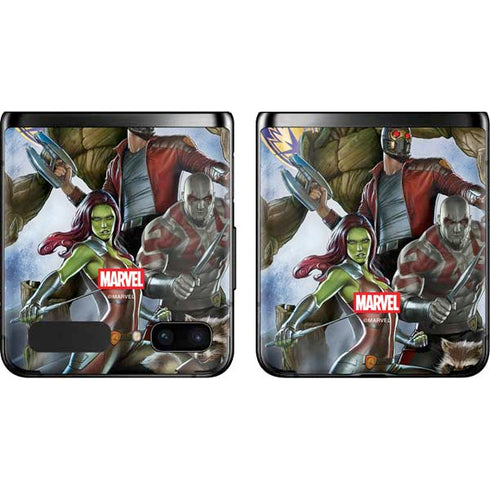 Marvel Guardians of the Galaxy Galactic Mission Galaxy Z Flip Skin