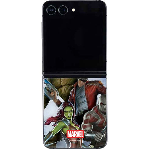 Marvel Guardians of the Galaxy Galactic Mission Galaxy Z Flip5 5G Skin