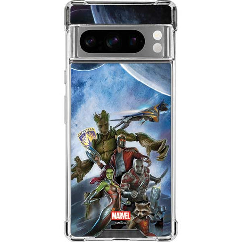 Marvel Guardians of the Galaxy Galactic Mission Google Pixel 8 Pro Clear Case