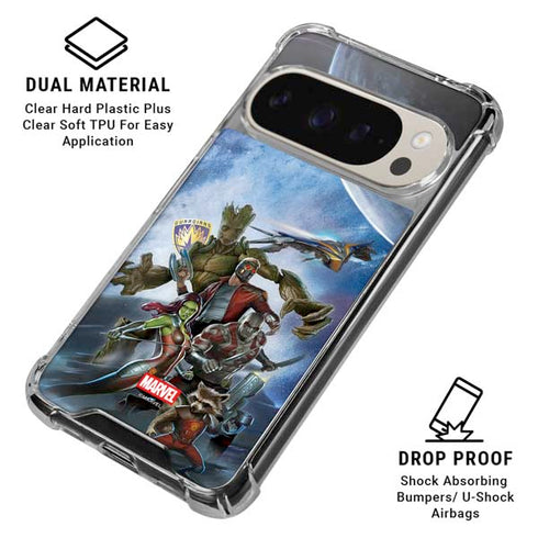 Marvel Guardians of the Galaxy Galactic Mission Google Pixel 9 Pro XL Clear Case