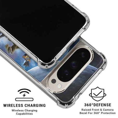 Marvel Guardians of the Galaxy Galactic Mission Google Pixel 9 Pro XL Clear Case