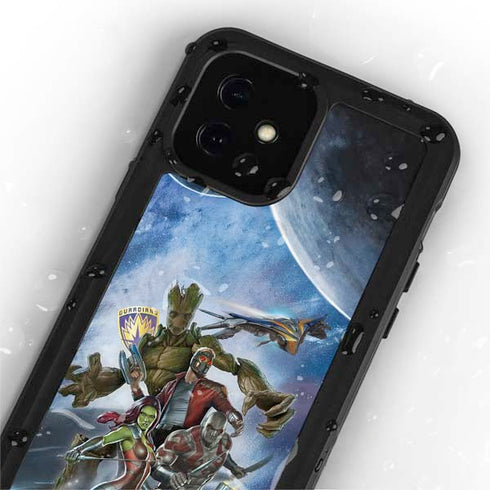 Marvel Guardians of the Galaxy Galactic Mission iPhone 12 Mini Waterproof Case